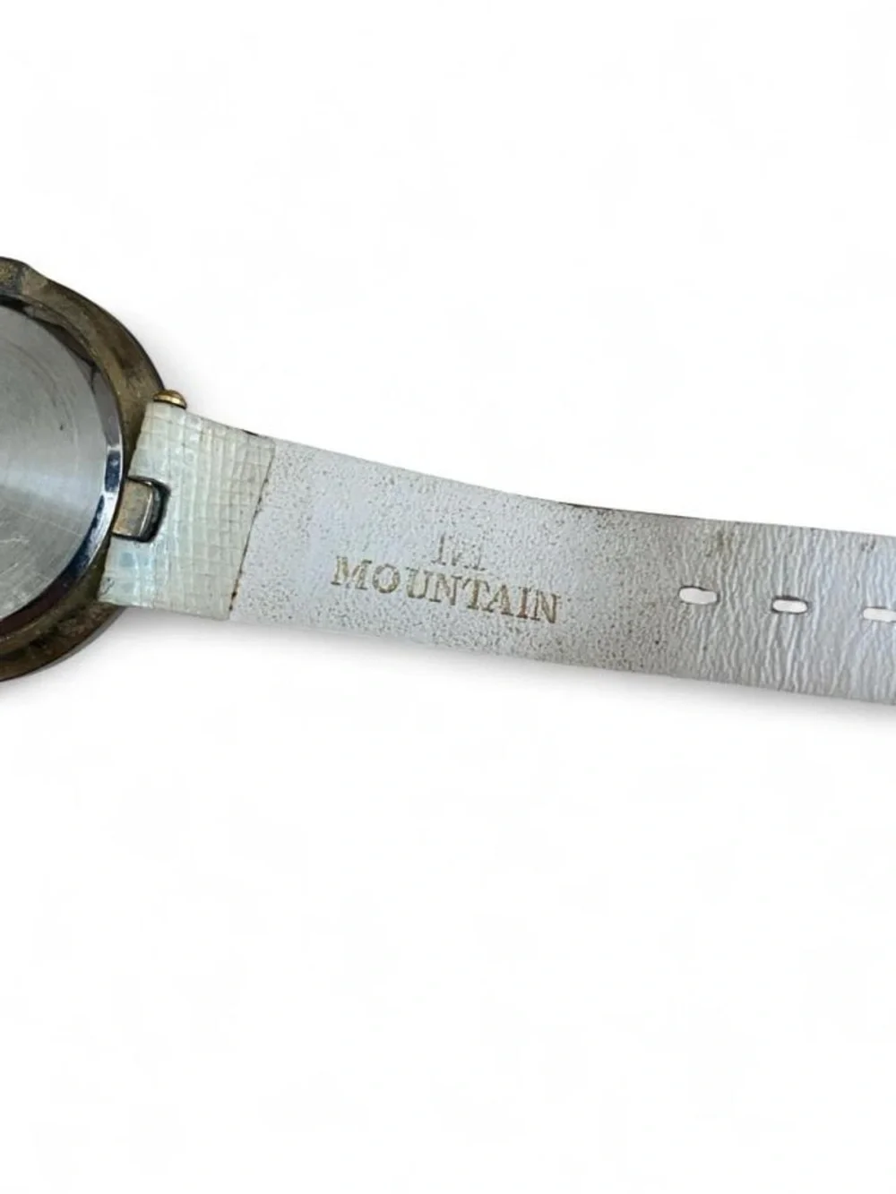 Vintage Xavonda Mountain Abalone Shell Mother of Pearl Quartz Watch